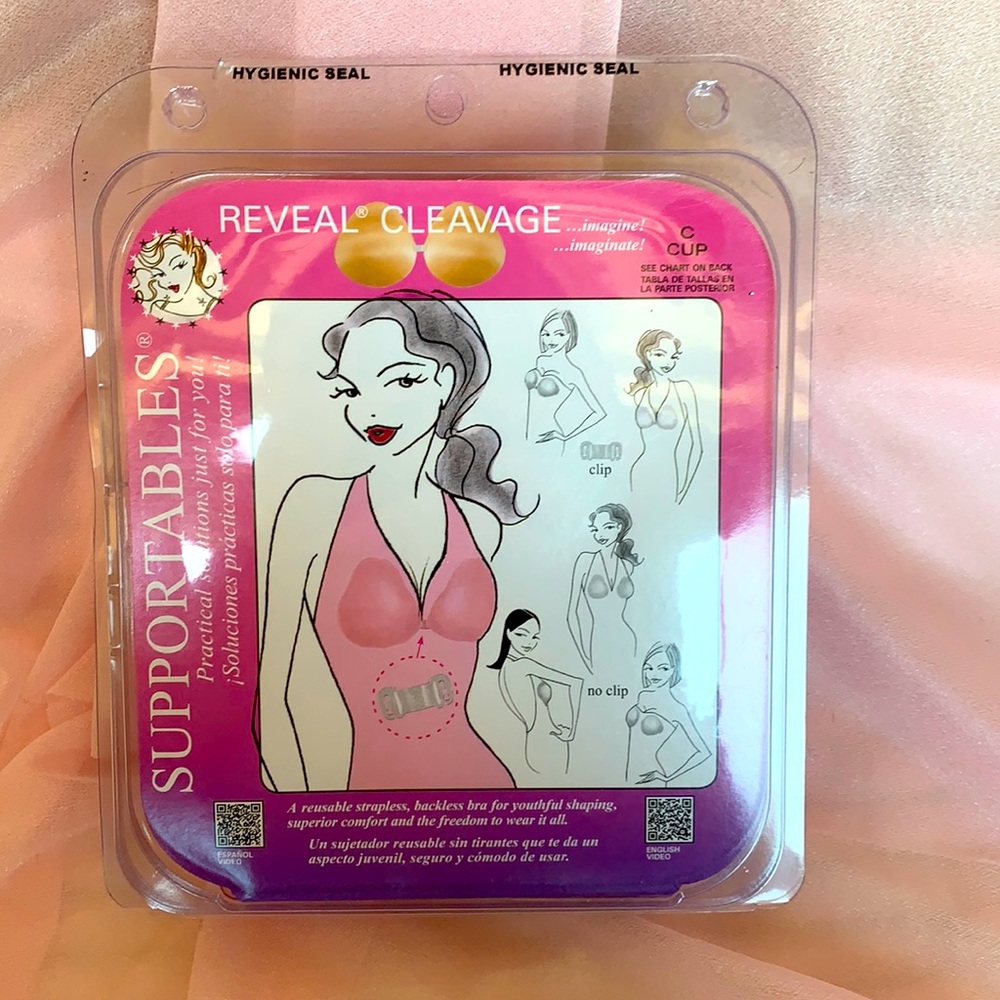 Adhesive Strapless Bra NWT
